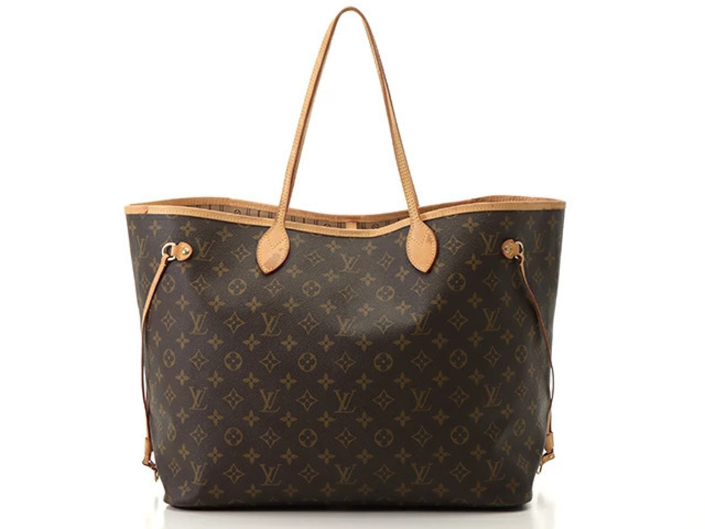 LOUIS VUITTON Neverfull Tote Bag Monogram Brown